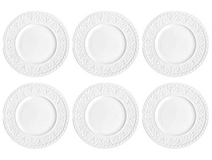 Villeroy & Boch CELLINI Brotteller, Kuchenteller Ø 18cm 6er Set weiß Porzellan
