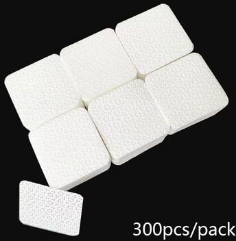 Inspired Finds Lint Free Nail Wipes 100 200 300 Pieces Absorbent Soft Nail Polish Remover Pads 300pcs White2