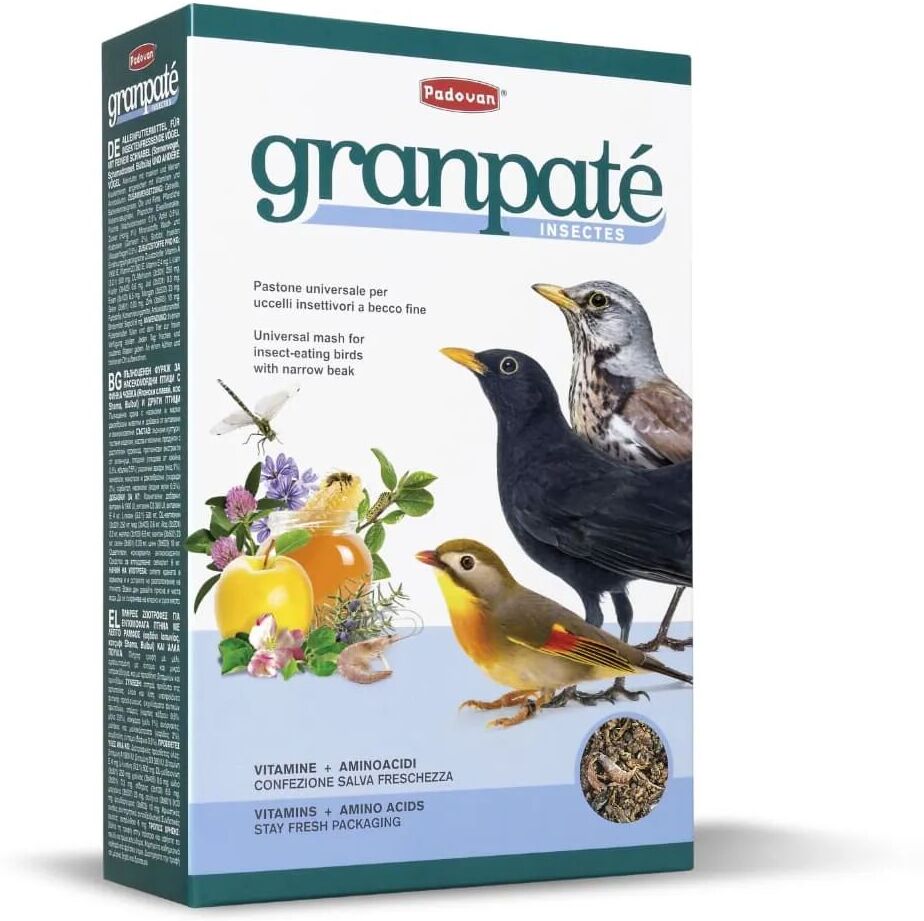Padovan Granpaté Insects KIT RISPARMIO 4X1KG
