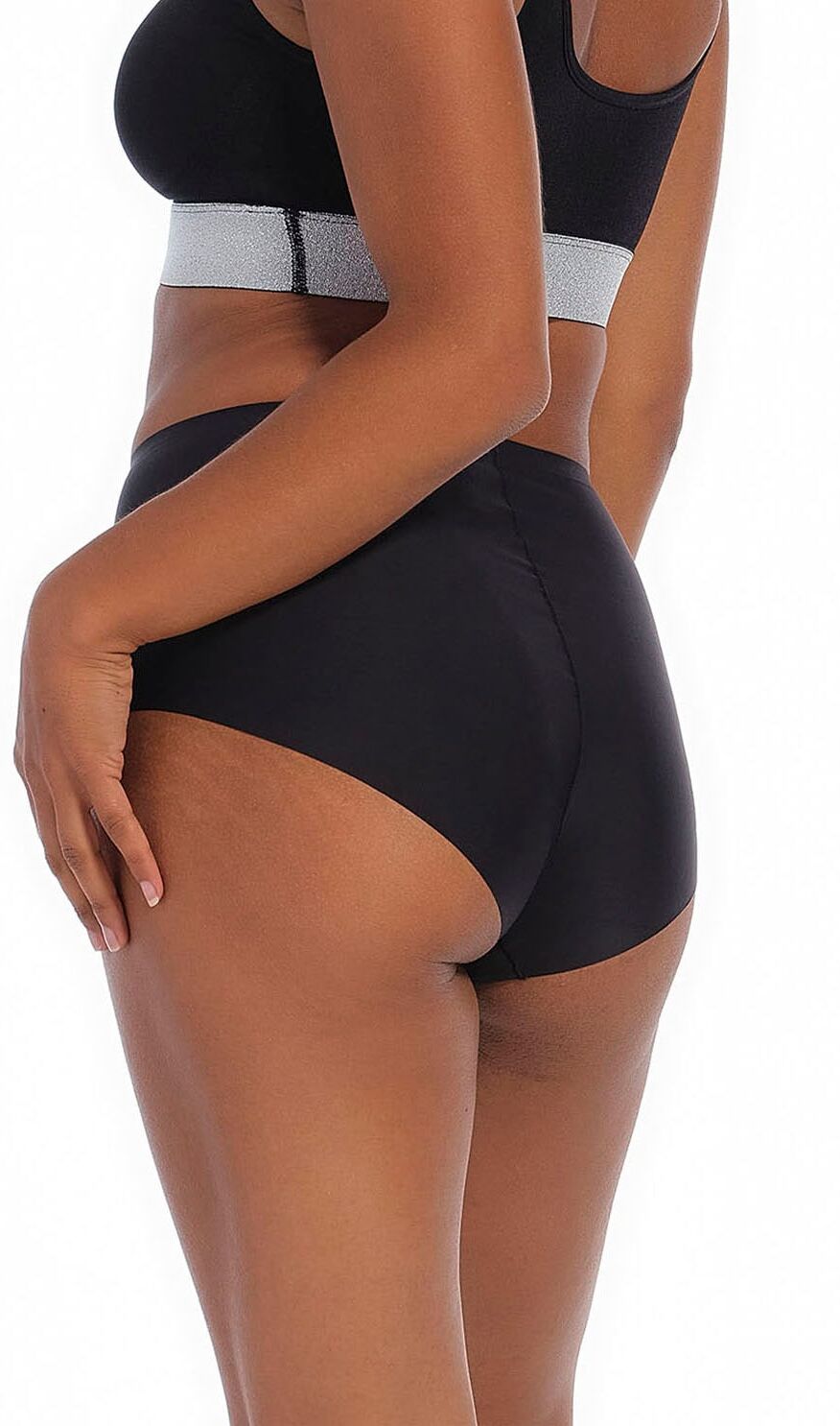 Panty MAGIC BODYFASHION "Dream Invisibles Panty", Damen, Gr. XL, schwarz, Obermaterial: 80% Polyamid, 20% Elasthan, unifarben, eng, Unterhosen Panty, nahtlos schwarz XL