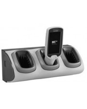 Zebra 3-Slot High Density Locking Cradle Handheld-Ladestation Ausgangsanschlüsse: 3 für MC18 Personal Shopper Shoper Series PS20 Base Plus (CRD-MC18-3SLCKH-01)