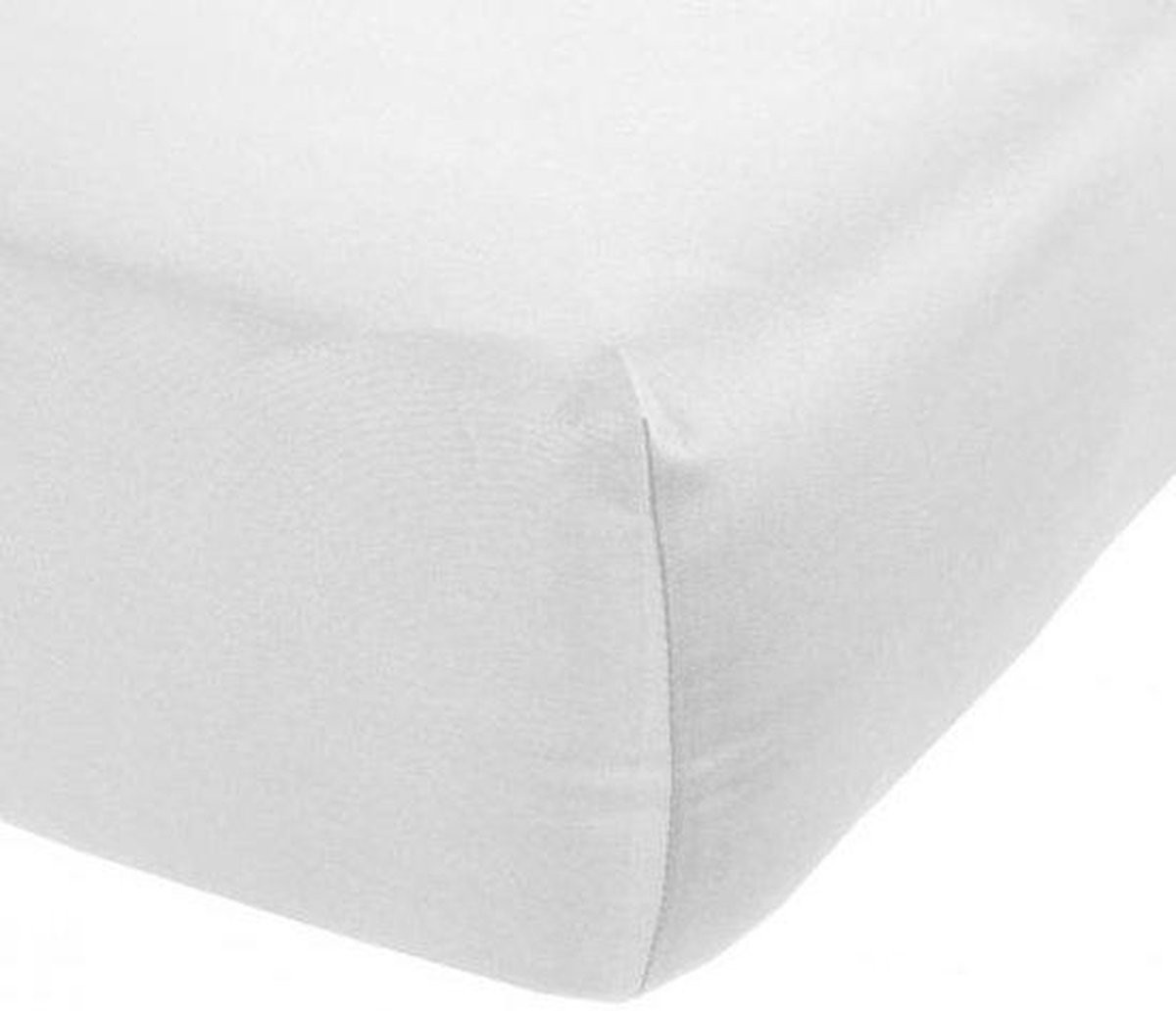 KAELEN Mako Satin hoeslaken Lorena grijs 90x200 cm