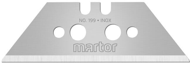 Martor lame trapézoïdale no. 199 avec bord large (199.70)