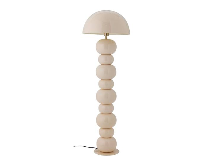 Cressida Stehleuchte, creme, Höhe 137 cm - Bloomingville - Schlafzimmer - Skandinavisch - Metall - Mit Schirm