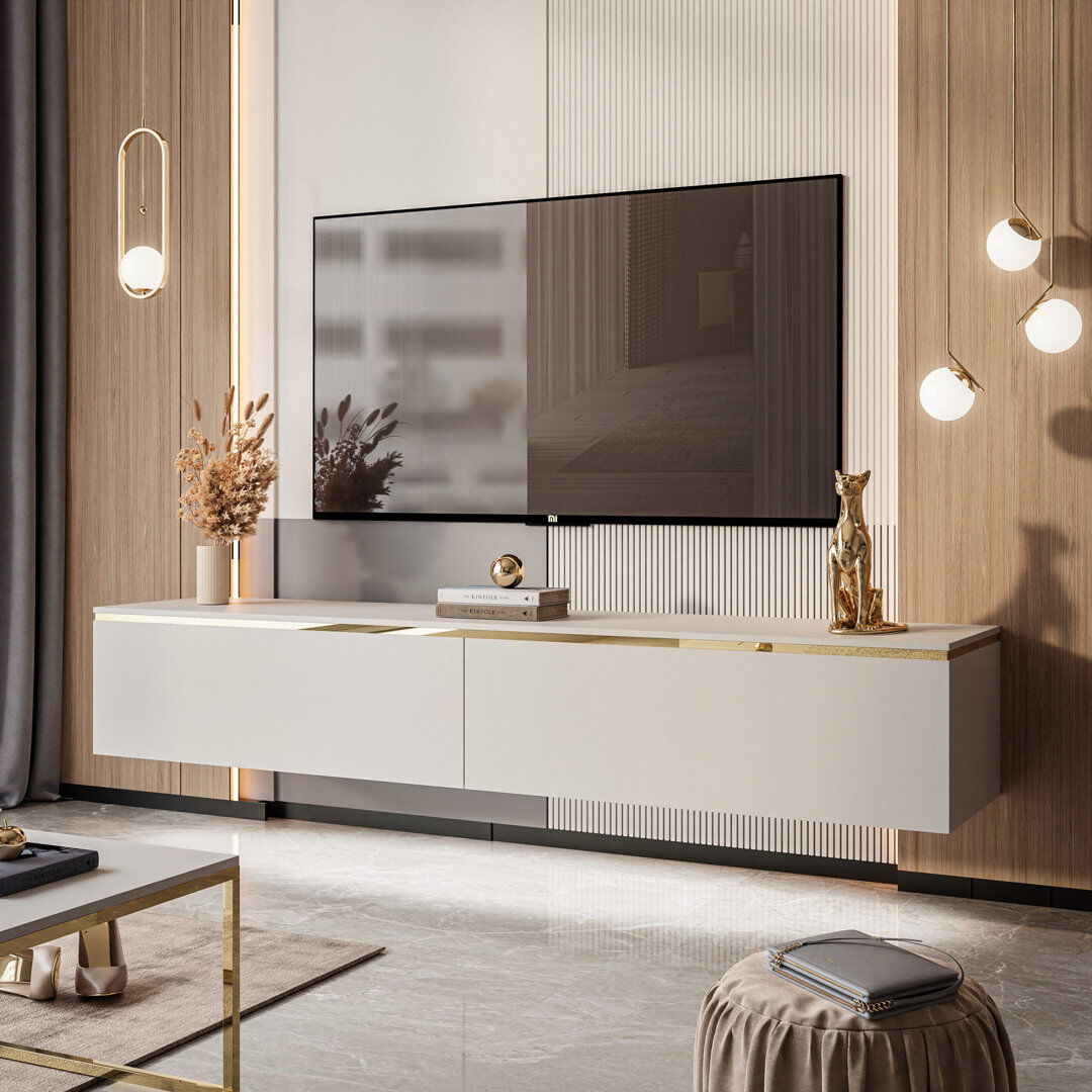 Canora Grey Antuna TV Stand for TVs up to 78" 78"