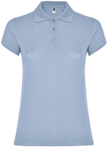 Polo ajusté personnalisé en coton 200 g/m² Star Woman Bleu zen XXXL