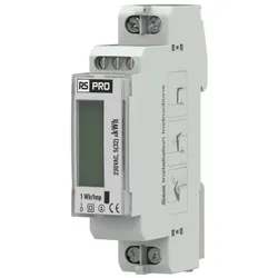 RS PRO, Energiemessgerät, Energiemessgerät LCD, 7-stellig / 1-phasig