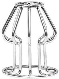 FUKR Plug en métal Hollow Flat S 7 x 5.8cm