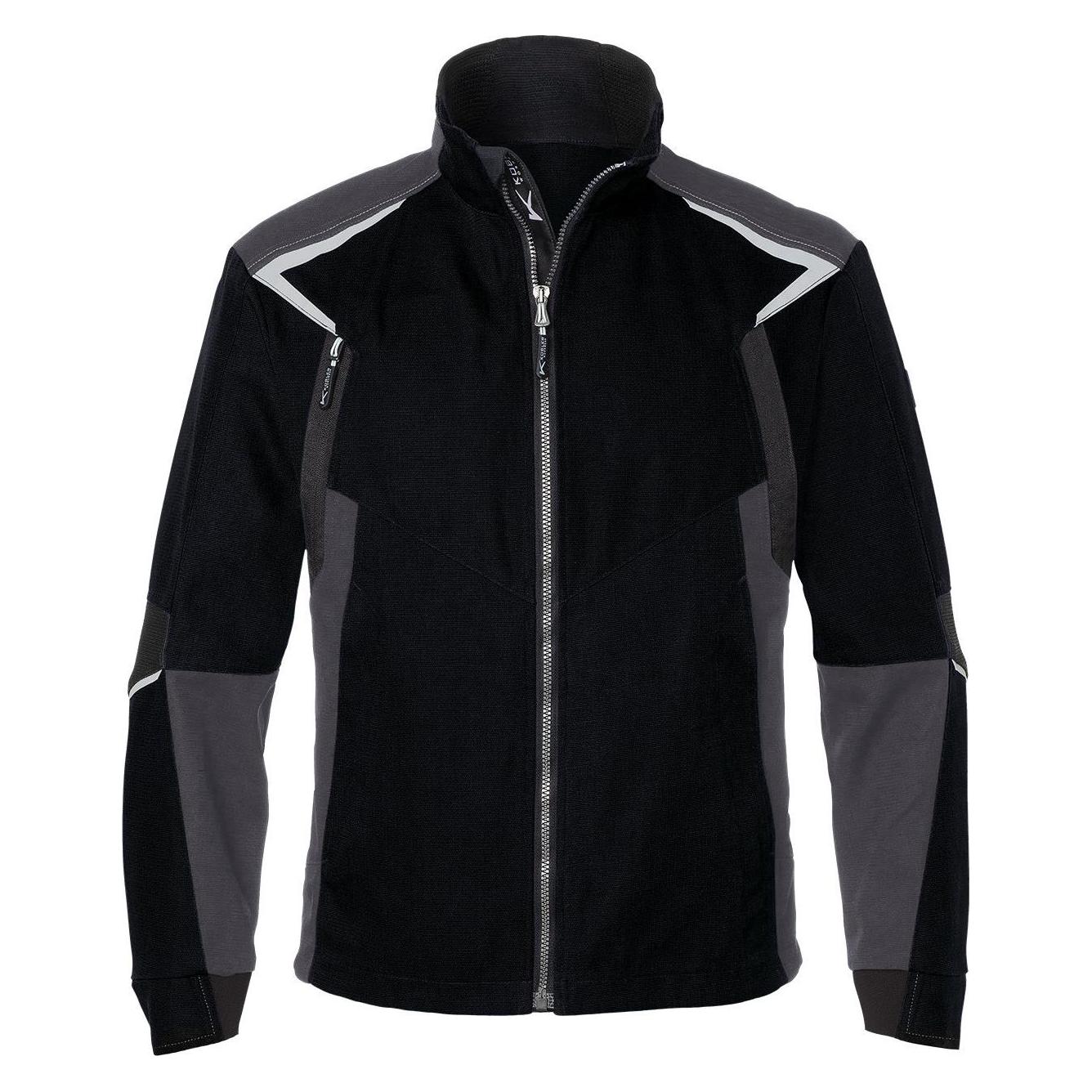 Kübler Jacke BODYFORCE schwarz/anthrazit Form 1125 Grösse 4XL (4XL) (210141)
