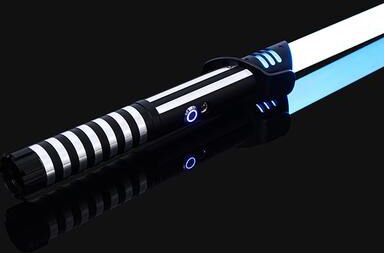 Modern Mode Marketplace RGB Metal Lightsaber Laser Sword Flashing Luke Lightstick Rave Toys dark Saber