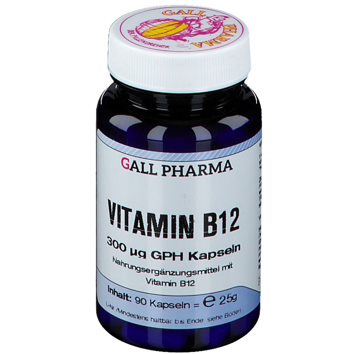 Vitamin B12 300 µg GPH Kapseln 90 St