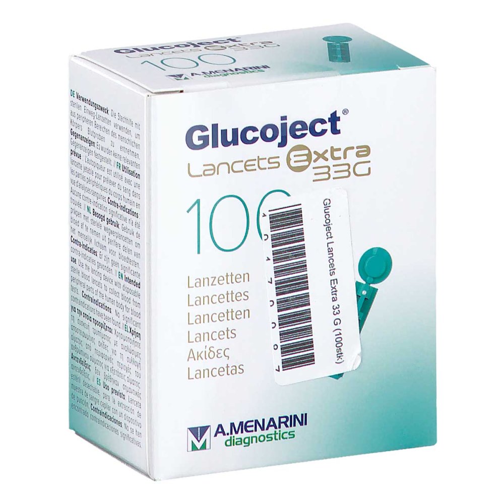 BERLIN-CHEMIE AG Glucoject Lancets Extra 33 G 19179987