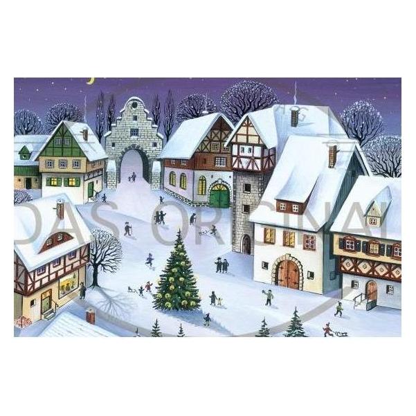 Olewinski & Tochter 2988 - Postkarte Weihnachtsabend (2988)