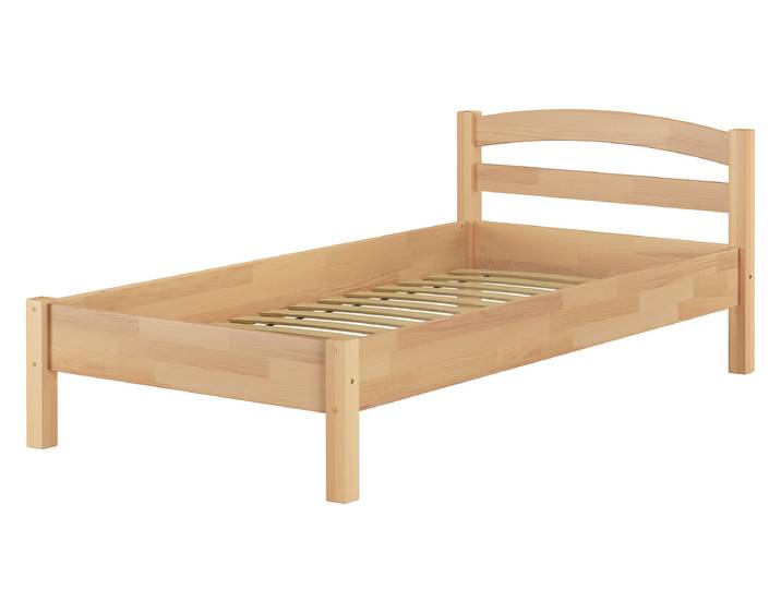 Schönes Buche Bett Seniorenbett 100 x 200 cm Massiv
