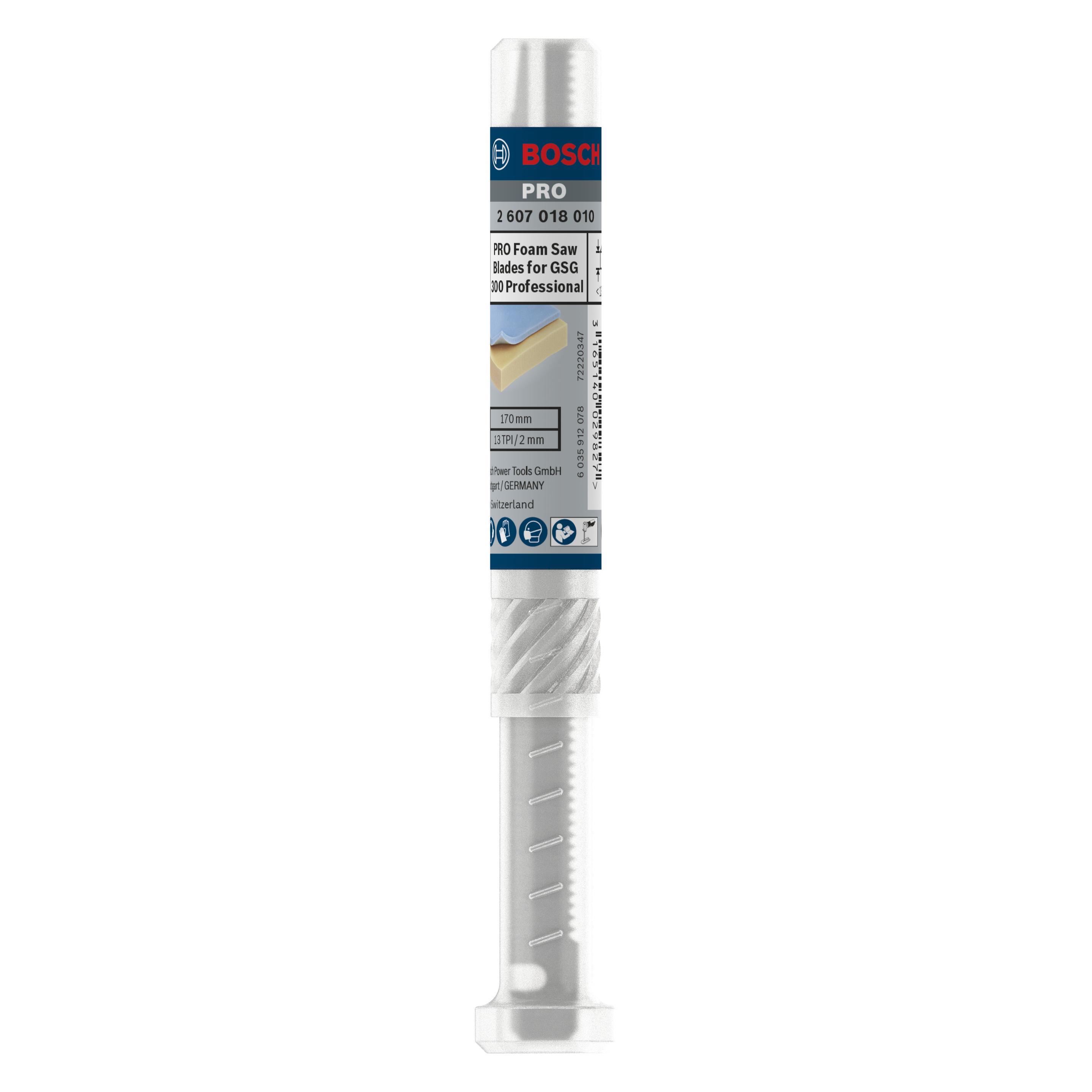 Bosch Professional Zubehör PRO Foam Sägeblatt, 130 mm, 2-tlg. (2607018010)