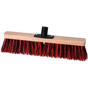 Nölle Besen Power Stick, Saalbesen, 235293, mit Stielhalter, Arenga- & Elaston-Borsten, Breite 40 cm