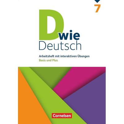 D wie Deutsch 7. Schuljahr - Arbeitsheft mit interaktiven Übungen online, Taschenbuch von Sandra Heidmann-Weiss,Sven Grünes,Ulrich Deters,Matthias
