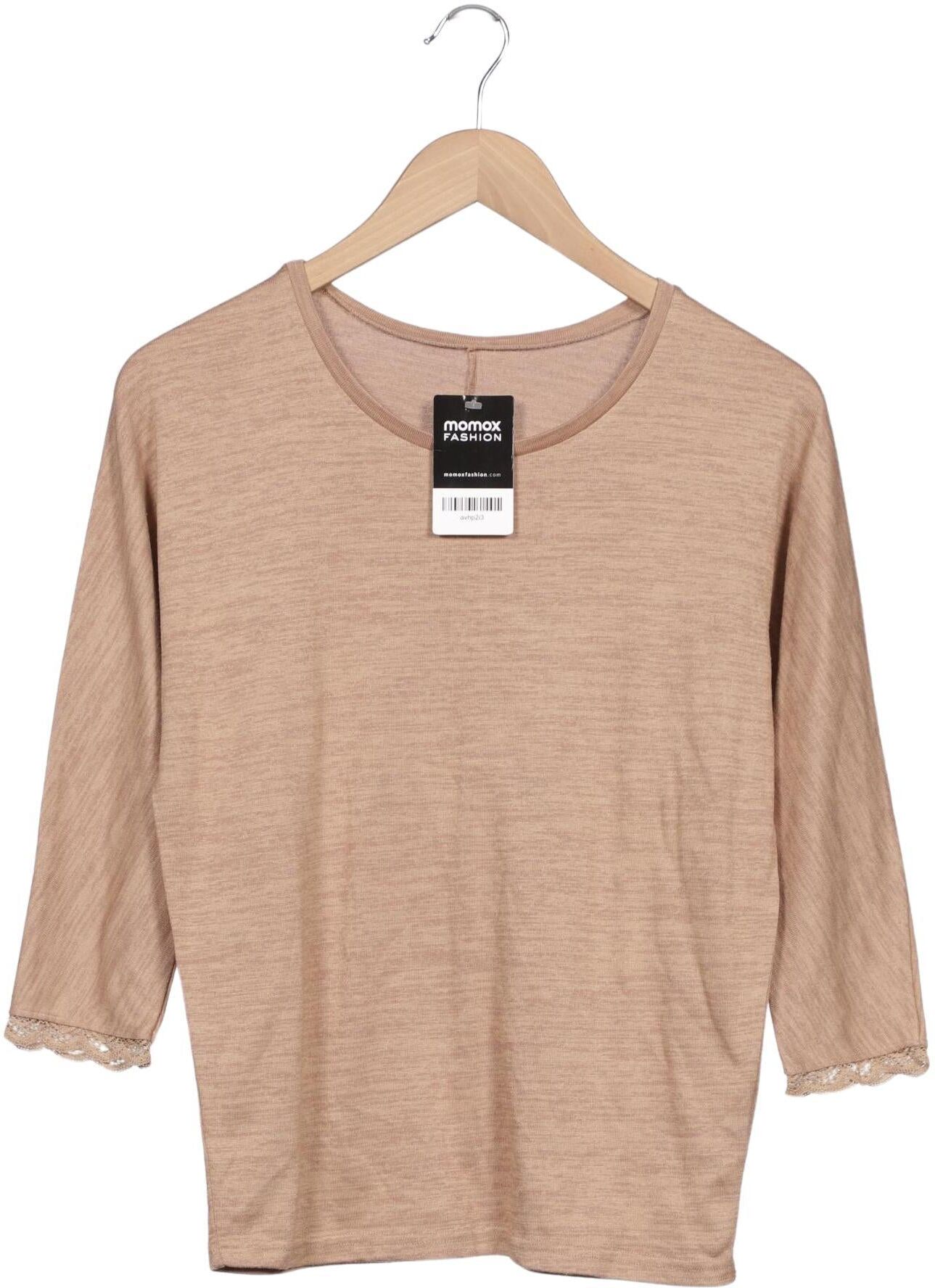 Lascana Damen Pullover, Beige, Gr. EU 32, Synthetik / Viskose / Elasthan - Second Hand