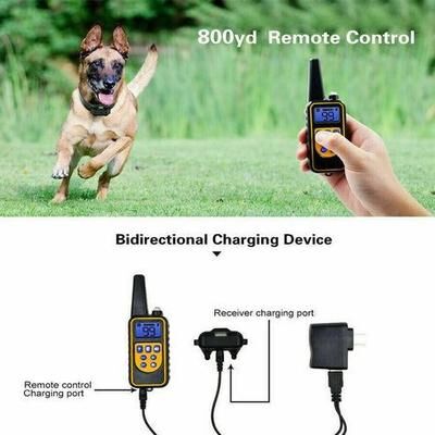 The Cart Load Waterproof Remote Dog Shock Training Set, Collars, LCD Rechargeable Pet Trainer Waterproof Remote Dog Shock Training Set, Collars, LCD Rechargeable Pet Trainer