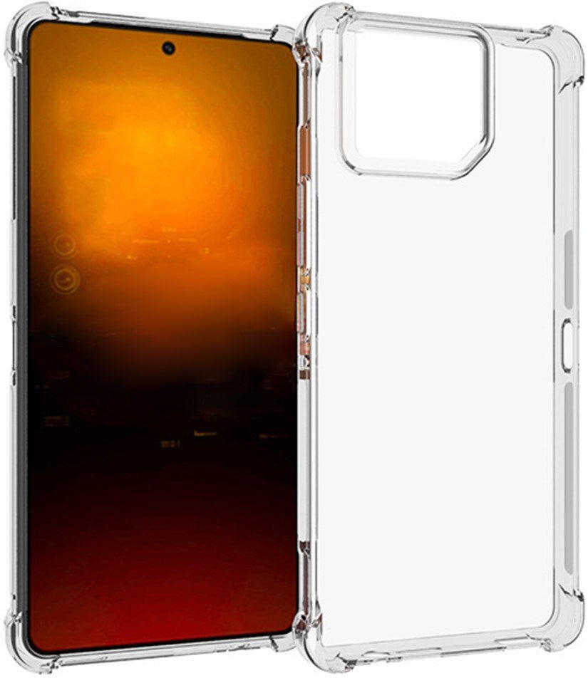 EIDERWOOD Asus ROG Phone 9 Pro Fleksibel Plastik Bagside Cover - Gennemsigtig