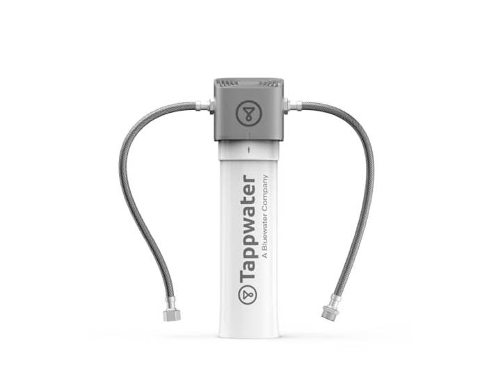 Tappwater InlinePro SMR 5-in-1-Untertisch-Wasserfilter mit natürlicher Remineralisierung, Entfernung von über 100 Schadstoffen, schnelle Installation, mineralisiertes Wasser und besserer Geschmack
