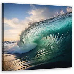 WANDBILD welle meer wasser natur