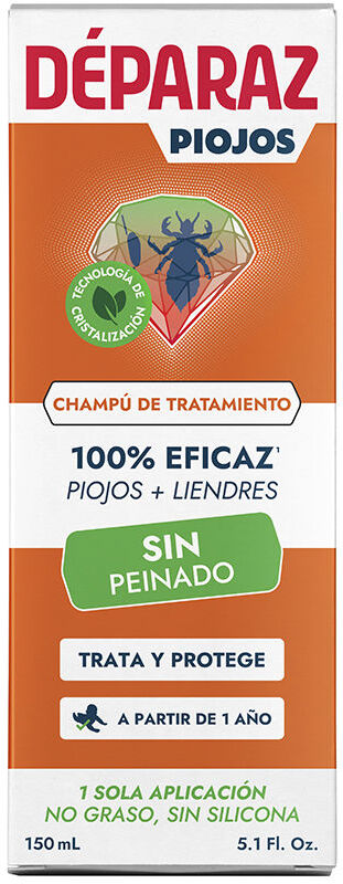 Déparaz Piojos champú de tratamiento 150 ml