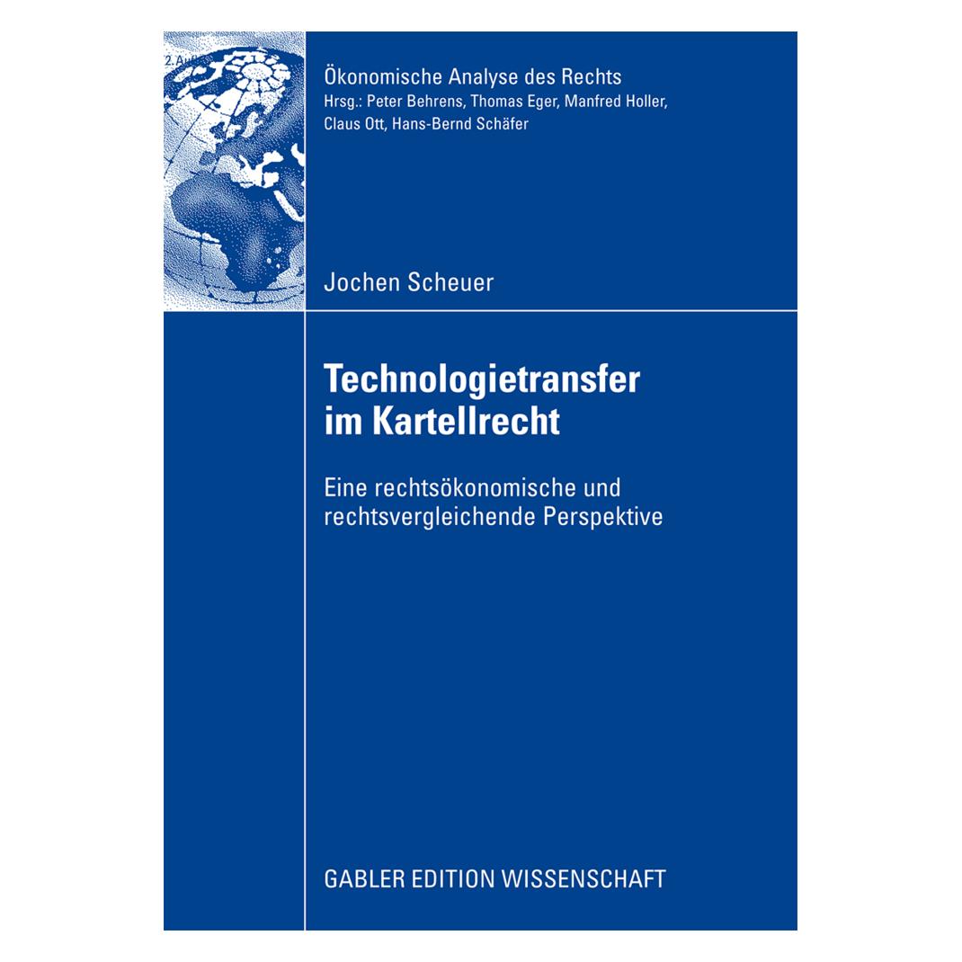 Gabler Technologietransfer im Kartellrecht (Deutsch, Softcover, Jochen Scheuer) (55197127)