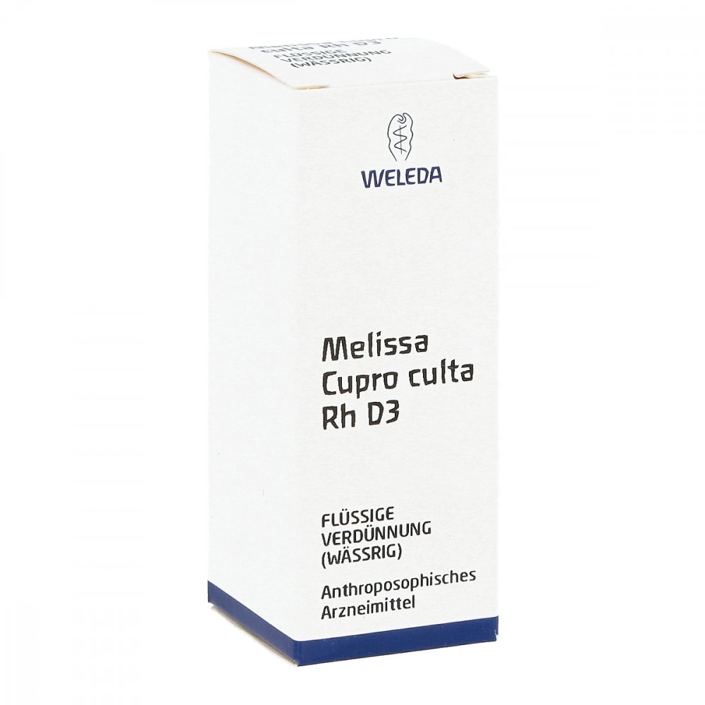 WELEDA AG Melissa Cupro Culta Rh D3 Dilution 01630105