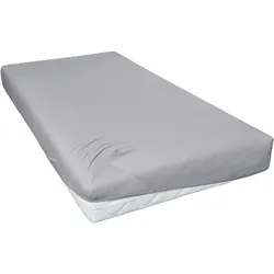 Spannbettlaken 150x200 GRANIT (BT 150x200 cm) - grau - BT 150x200 cm