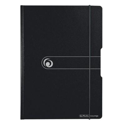 Herlitz Klemmbrettmappe Polyfoam A4, schwarz