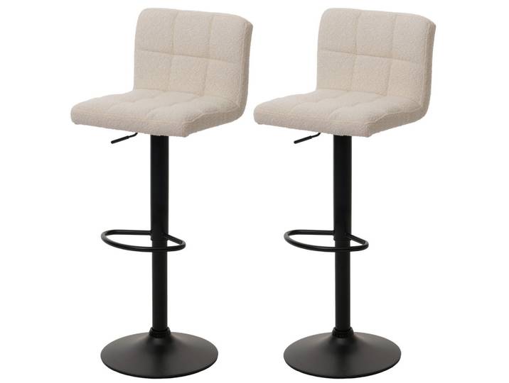 BARHOCKER Beige 2er-Set