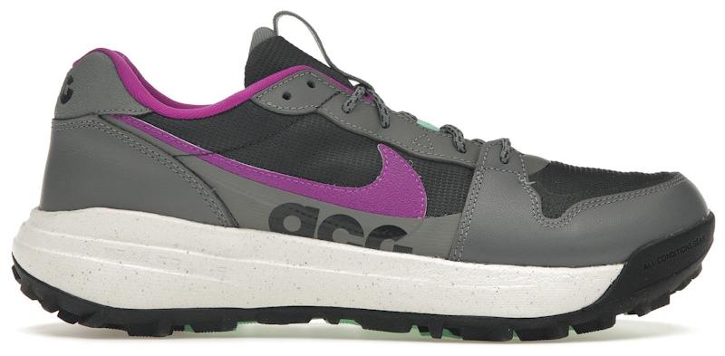 Nike ACG Lowcate Smoke Grey Dark Smoke Grey Vivid Purple - EU 42