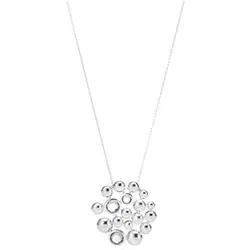 Argentium® Premium Silber 935 Anhänger Bubbles Edelsteine 1,94ct