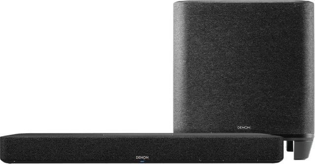 Denon Home Soundbar 550 met Denon Home Subwoofer Zwart