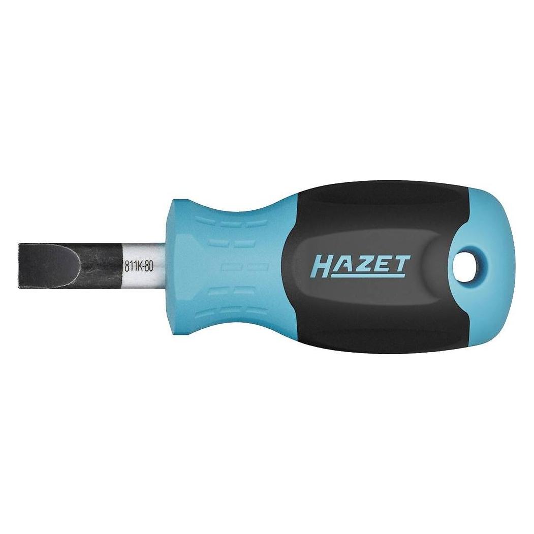 Hazet Schraubendreher 811K-80 Schlitz Profil SW 1,2 x 8 mm (Schlitz) (811K-80)