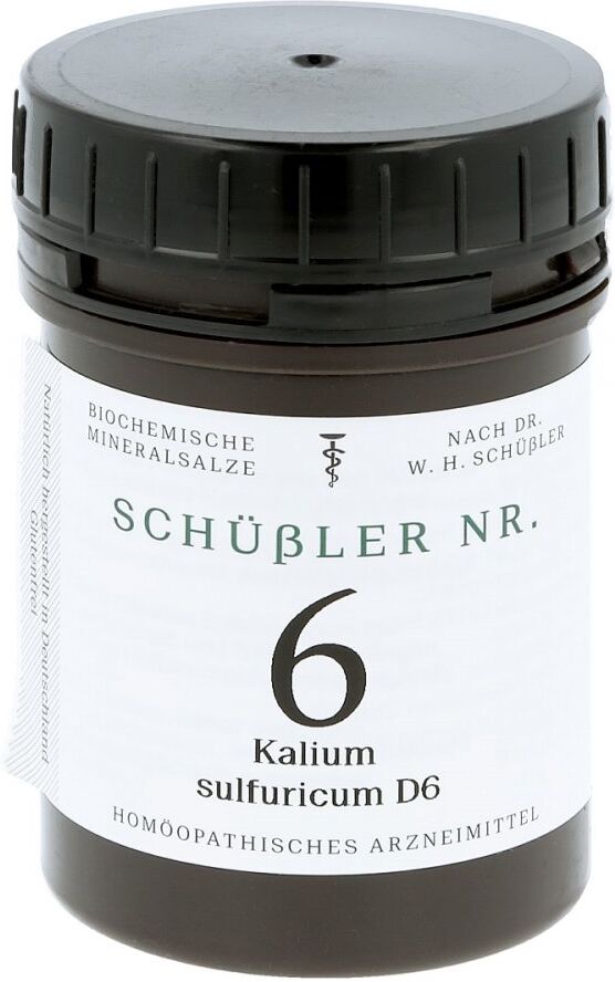Schüssler Nummer 6 Kalium sulfuricum D6 Tabletten