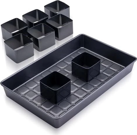 Zenker-Backblech zum Backen von Kuchenzahlen und -buchstaben