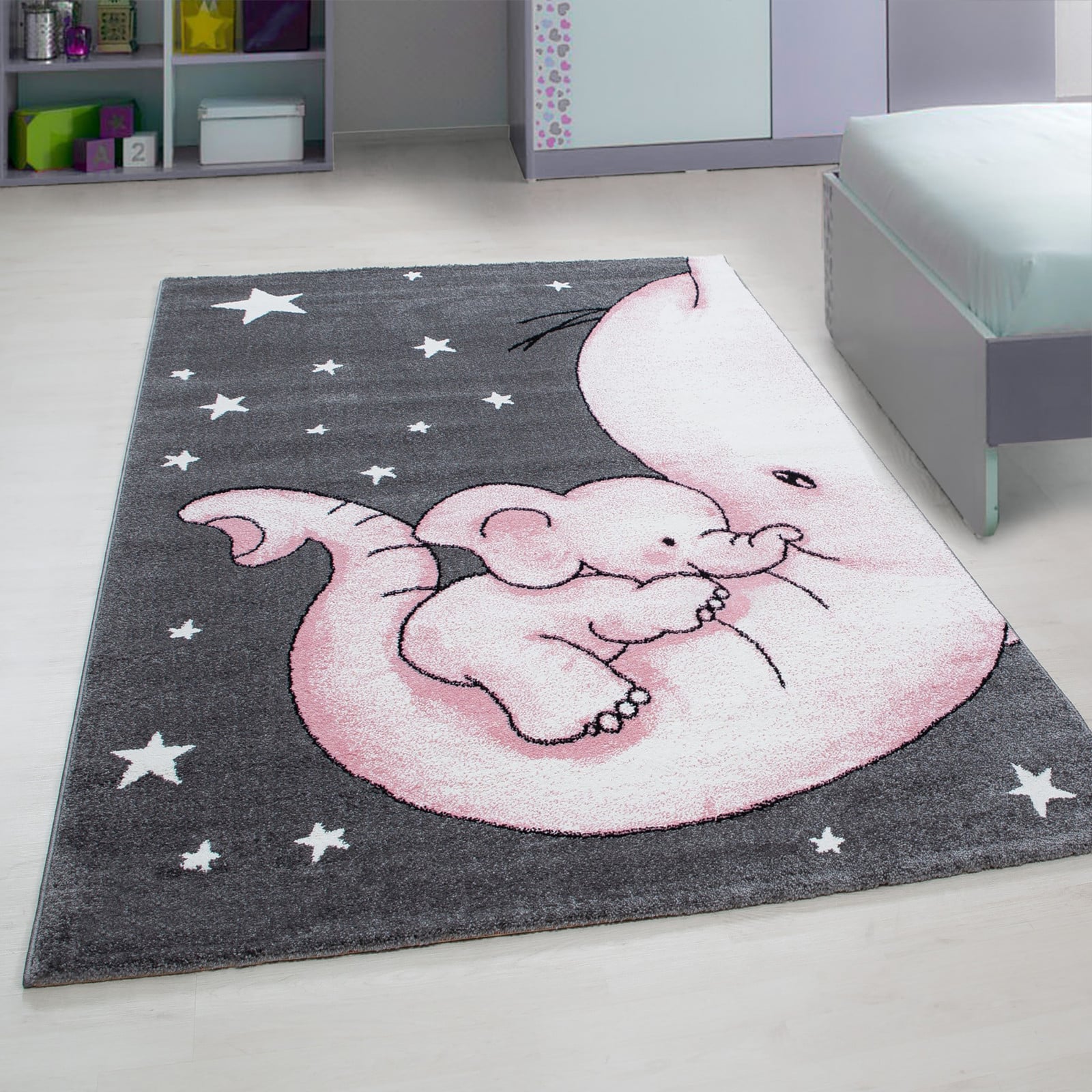 Ayyildiz Teppich Kinderkleed Olifant Roze B: 80 cm, L: 150 cm