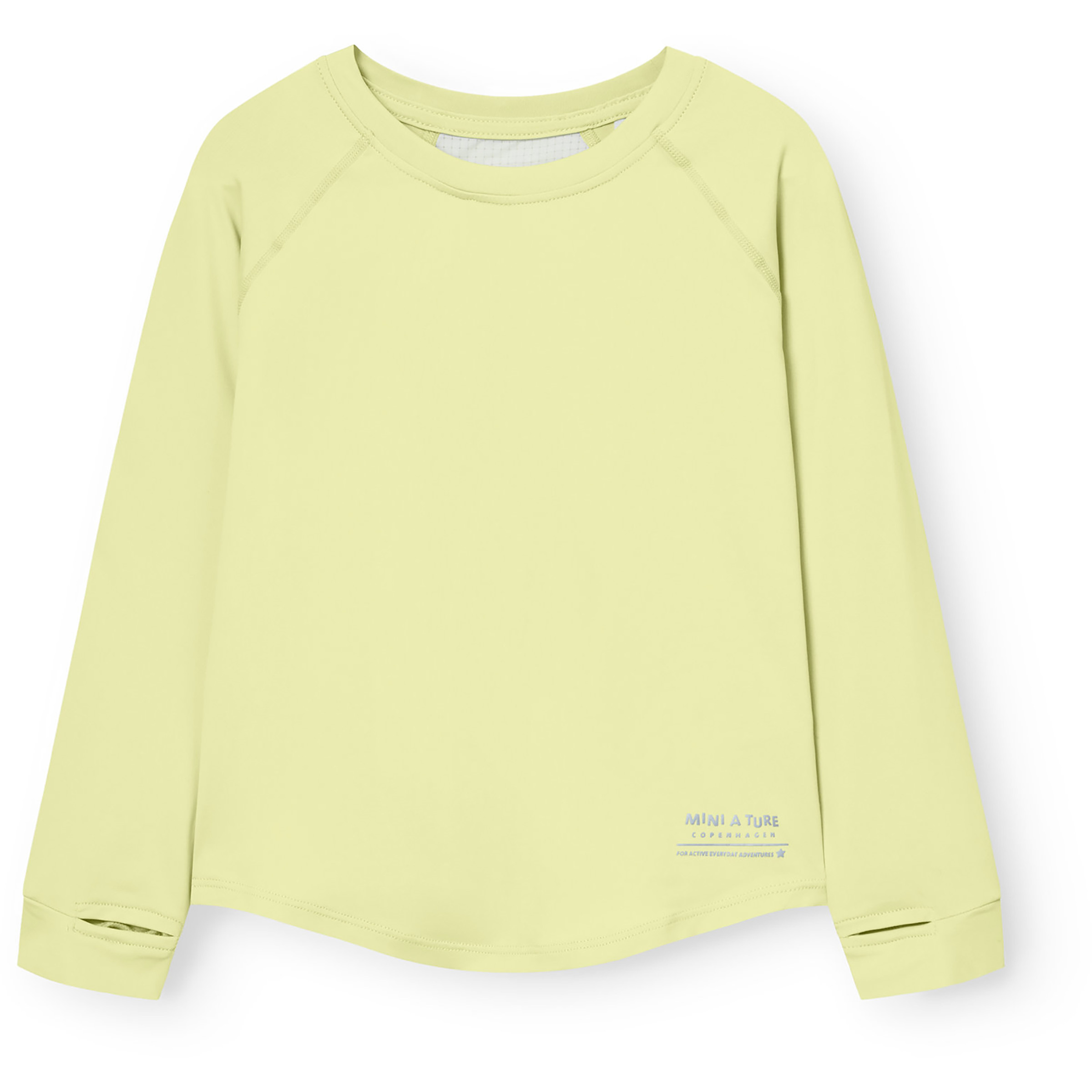 Mini A Ture Matcarab Kinder Longsleeves gelb Größe 152 Lifestyle Elastisch