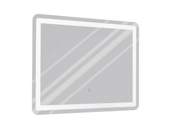 EGLO Spiegelleuchte Badezimmerleuchte BUENAVISTA 1 silber L:803 H:60cm mit Touchschalter ein/aus IP44 3000, 4000, 6500K