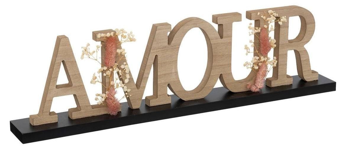 Houten Decoratie Woord voor Thuis
