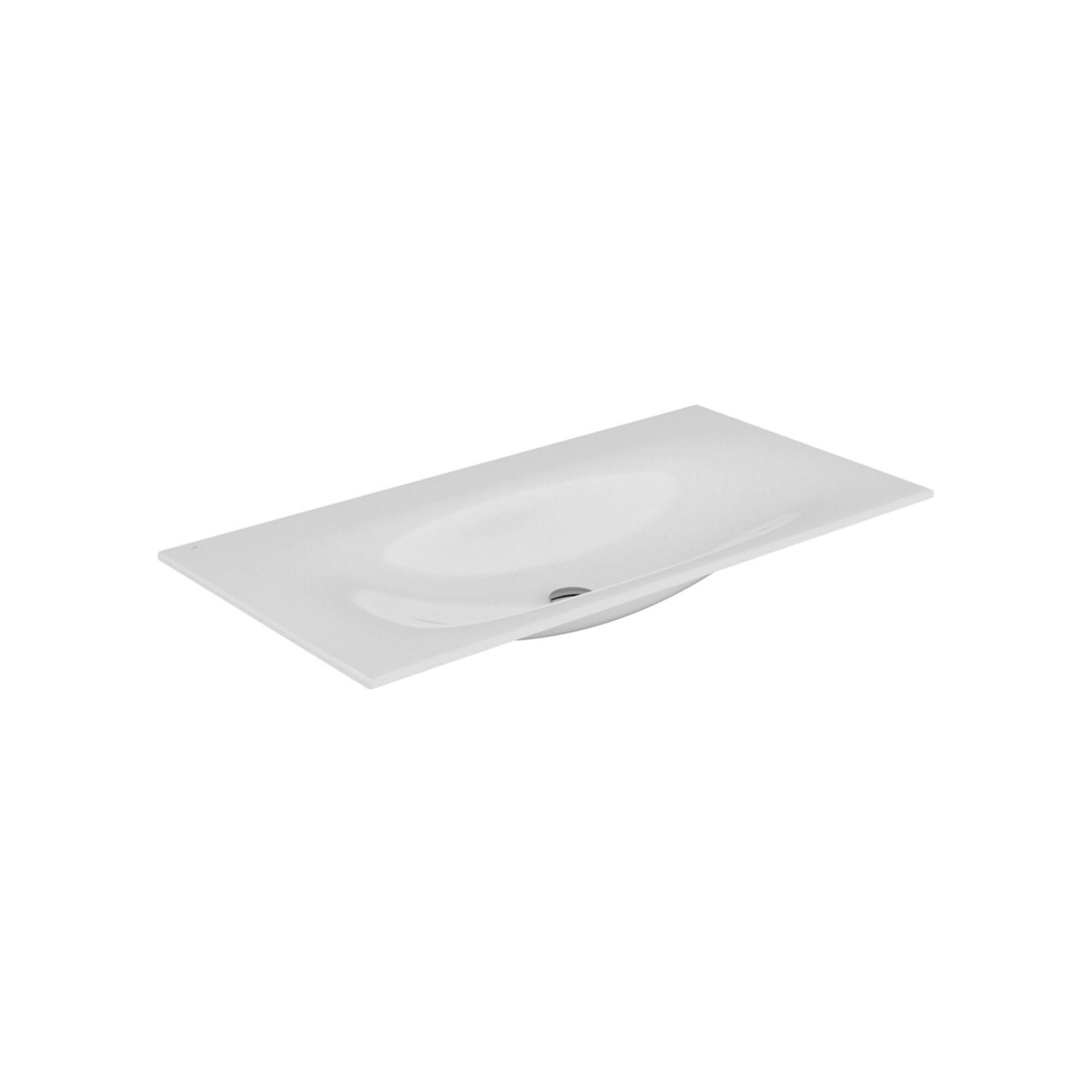 Keuco Keramik-Waschtisch Edition 11 105,5x1,7x53,8cm, weiß (31150311000)