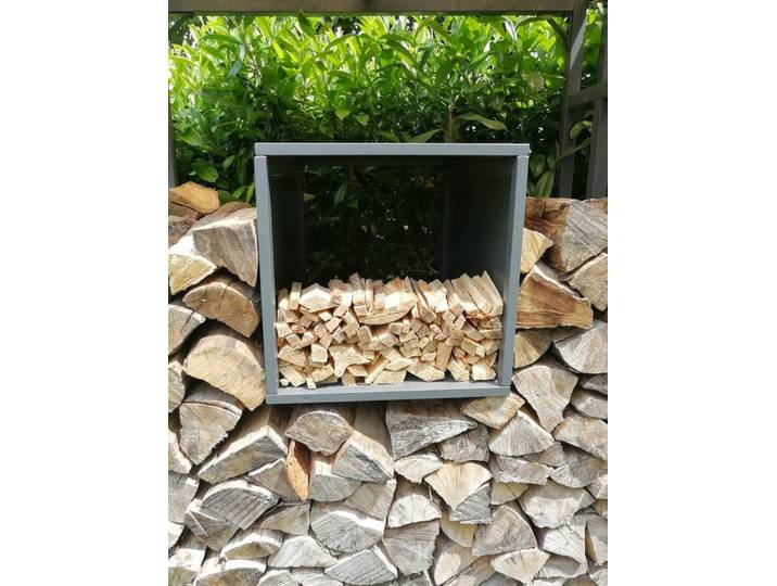 Grasekamp Kaminholzregal Anmachholz Box 68x48x48cm, BxTxH:48x48x48 cm