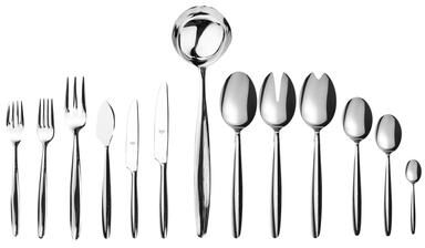 Mepra Acqua Flatware Set (Configuration P) - 113 Pieces - Stainless Steel