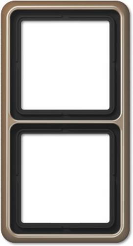 Jung 2fach Rahmen Abdeckung Bronze CD582GB 1 St.