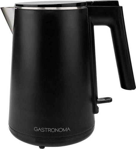 Gastronoma 18130004 Wasserkocher Schwarz Fassungsvermögen: 1l