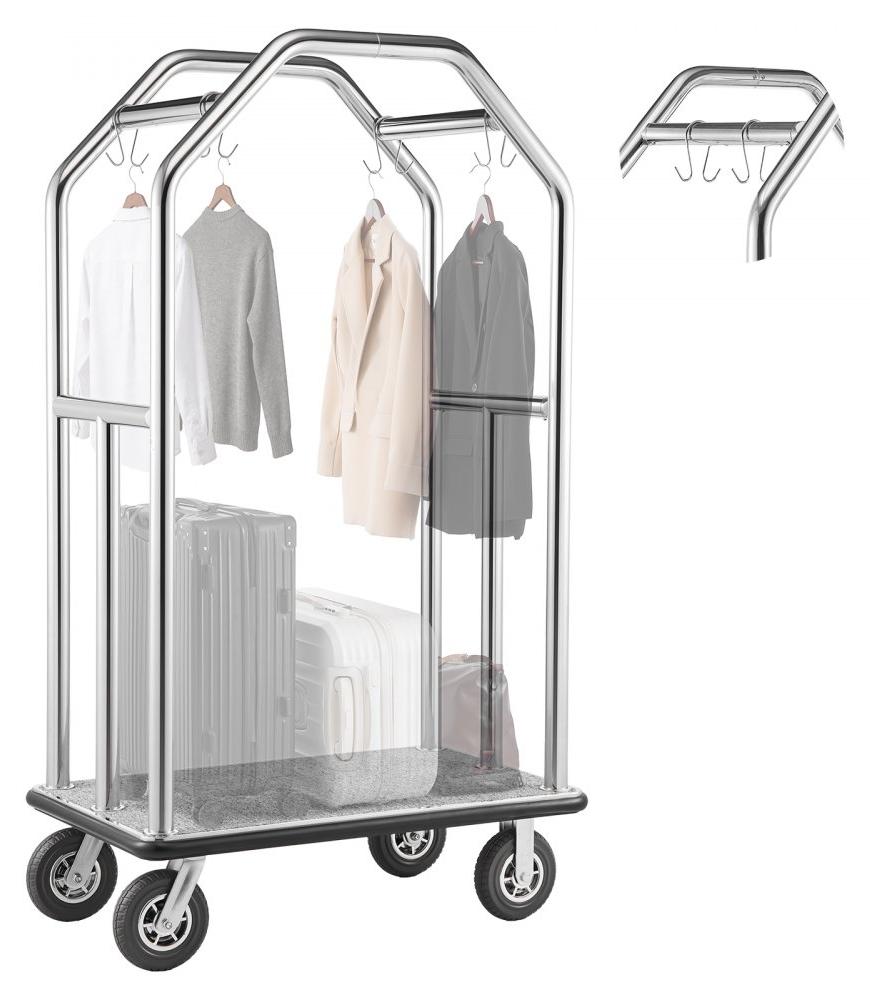 Gepäckwagen, Hotel-Gepäckwagen - Tragfähigkeit: 680 kg - Räder: 20 cm