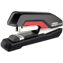 Rapid Heftgerät Supreme S50 Metall 50Blatt schwarz/rot Packung mit 6 Stück