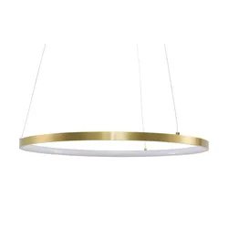 KHG LED-Pendelleuchte   , gold , Maße (cm): H: 150  Ø: 50